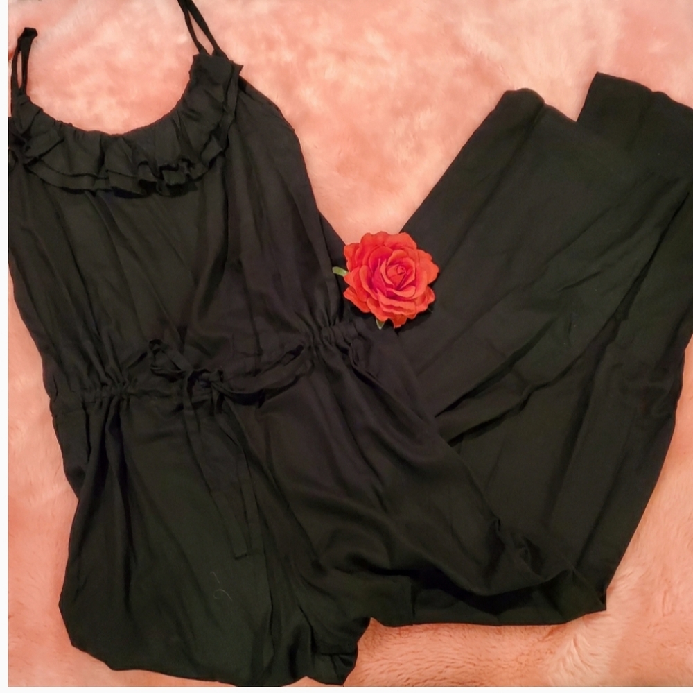Ruffle pant jumpsuit - Picture 6 of 7